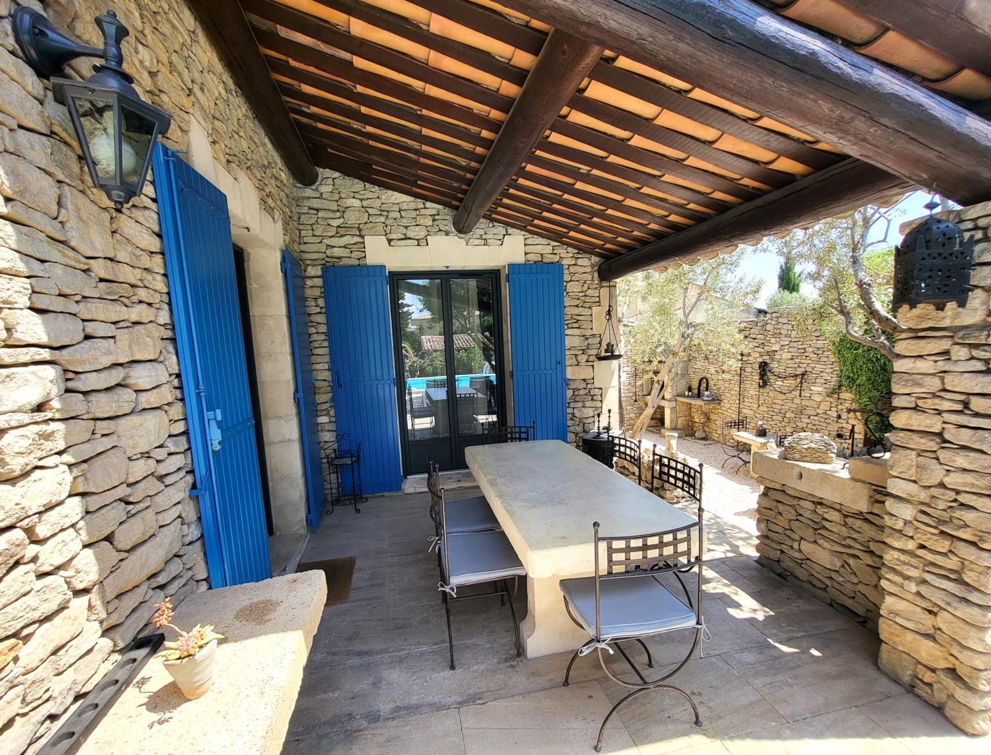 "La Massette Du Cheval Blanc" Villa De Caractere En Pierre LʼIsle-sur-la-Sorgue Eksteriør bilde